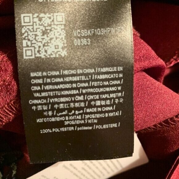 NWT GUESS Satin Cargo Pants - Picture 10 of 11